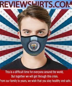 Manchester City F.C. For Fan Cloth Face Mask