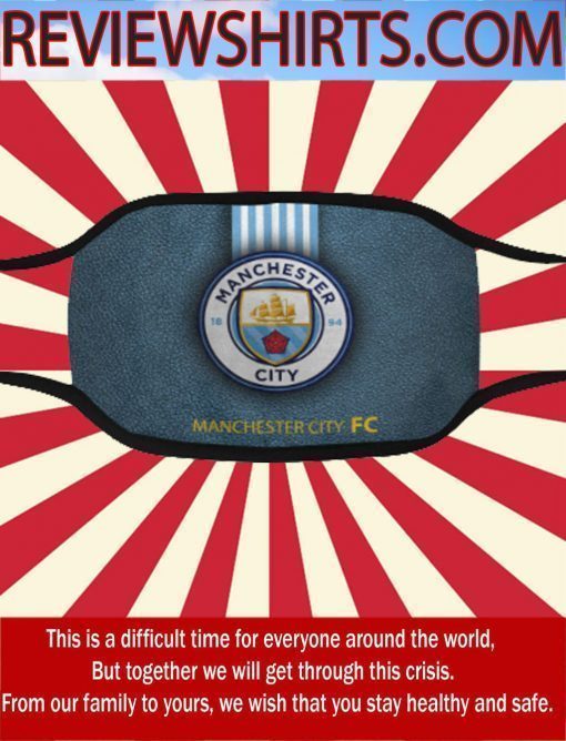 Manchester City F.C. For Fan Cloth Face Mask