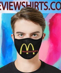 McDonald's Vector Logo Cloth Face Mask