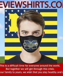 US Michigan Wolverines Face Mask 2020