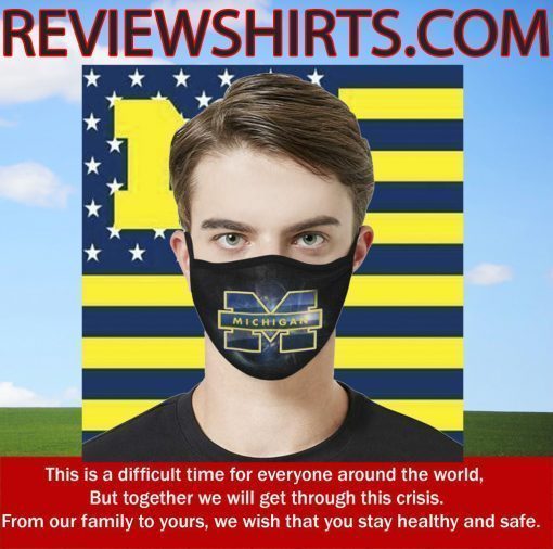 US Michigan Wolverines Face Mask 2020