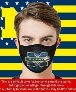 US Michigan Wolverines Face Mask 2020