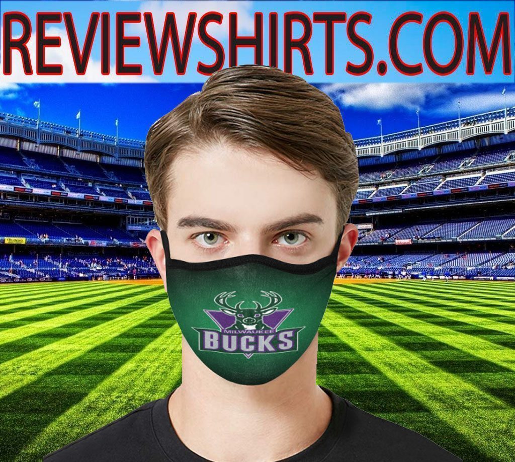 NBA Milwaukee Bucks Basketball Team Cloth Face Mask