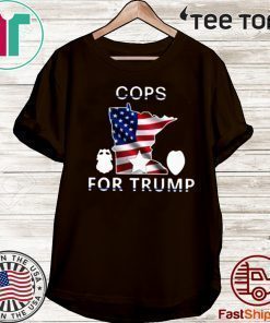 Minneapolis police Cops for Trump Shirt