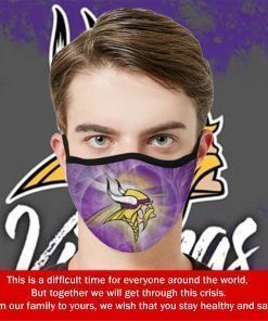 Minnesota Vikings Cloth Face Mask USA