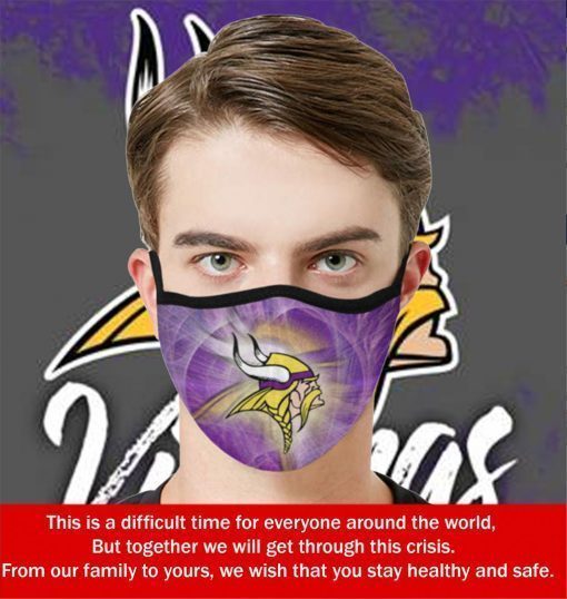 Minnesota Vikings Cloth Face Mask USA