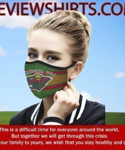 Minnesota Wild Flag US Cloth Face Mask