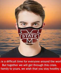 Mississippi State Cloth Face Mask – Filter Face Mask US 2020