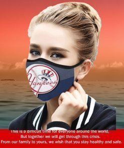 NY Yankees Wallpaper Face Mask US