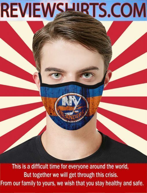 New York Islanders Flag Cloth Face Mask 2020