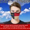 North Carolina State Flag Cloth Face Mask