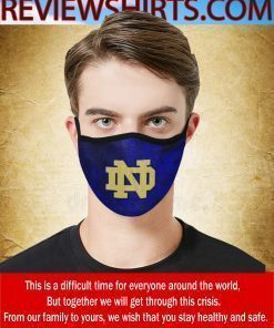 Notre Dame Face Mask Gift Father's Day