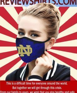 Notre Dame Logo US Cloth Face Mask