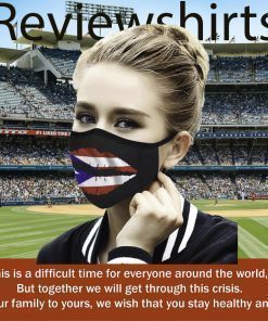 NoveltyGeek Puerto Rican Flag US Cloth Face Mask