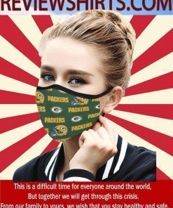 Green Bay Packers Green Cloth Face Mask US