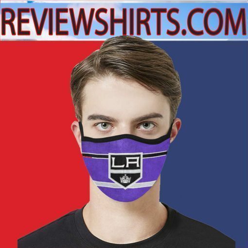 Los Angeles Kings Cloth Face Mask - Logo LA Kings Flag US Face Mask