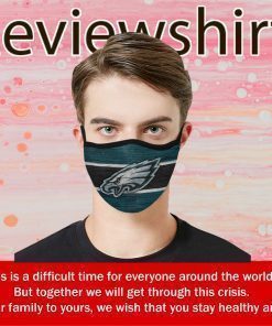 Philadelphia Eagles Face Mask Filter PM2.5 For Activated Carbon
