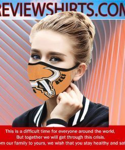 Omaha Beef Football Cloth Face Masks