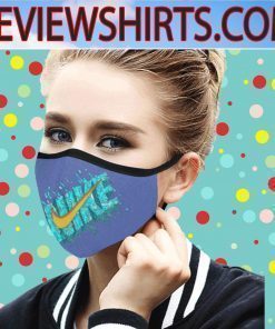Orange Nike logo Shoes Trademark Face Masks