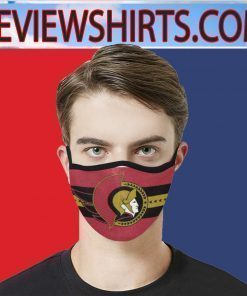 Ottawa Senators Flag US Cloth Face Mask - Face Mask Activated Carbon