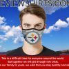 Pittsburgh Steelers Camo Cloth Face Mask