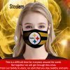 Pittsburgh Steelers Face Mask US - Fan Pittsburgh Steelers 2020