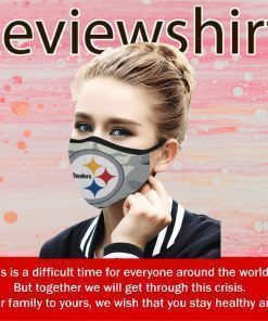 Pittsburgh Steelers Camo Cloth Face Mask