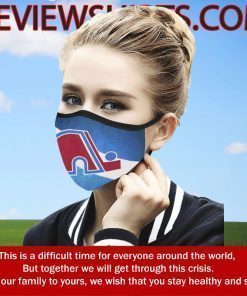 Quebec Nordiques Flag US Face Mask