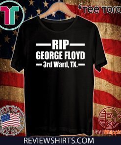 RIP George Floyd Victim T-Shirt