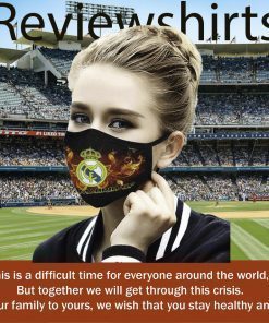 Real Madrid Soccer Club Cloth Face Mask