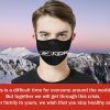 Reebok Cloth Face Mask Activated Carbon