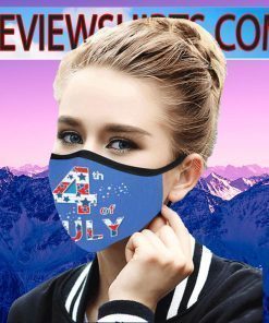 4th of July Flag US Masks #FaceMask