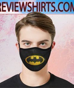 Classic Batman Logo Cloth Face Mask