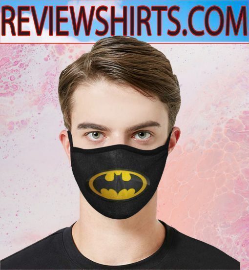 Classic Batman Logo Cloth Face Mask