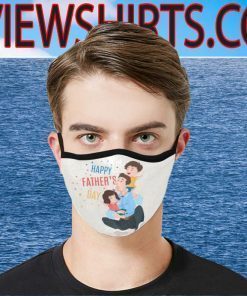 Father's Day Cute Family Cloth Face Mask - Gift Father's Day