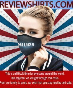 business Logo Trademark Philips Cloth Face Mask