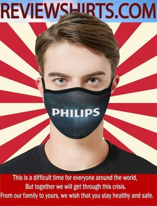 business Logo Trademark Philips Cloth Face Mask