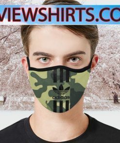 Logo Adidas Face Masks Camo