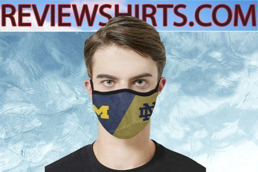 Notre Dame vs Michigan Cloth Face Mask