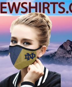 Notre Dame vs Michigan Cloth Face Mask