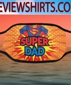 Super Dad Father Day Cloth Face Mask
