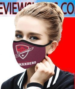 The San Antonio Commanders Cloth Face Masks