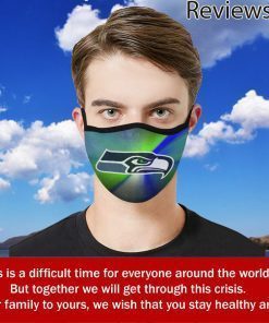 Seattle Seahawks Football team Face Mask Filter MP2.5