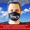 Senior 2020 Cloth Face Mask Reusable Cotton mask