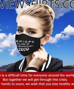 Senior Class Of The Quarantine 2020 Cloth Face Mask
