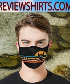 Seniors 2020 Quarantined Face Mask - Class Of 2020 Cloth Face Mask