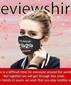 Seniors Quarantine Face Mask, Class of 2020 Cloth Face Masks