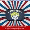 Skull Trump 2020 Trump Hair Style Punisher Trump Cloth Face Mask