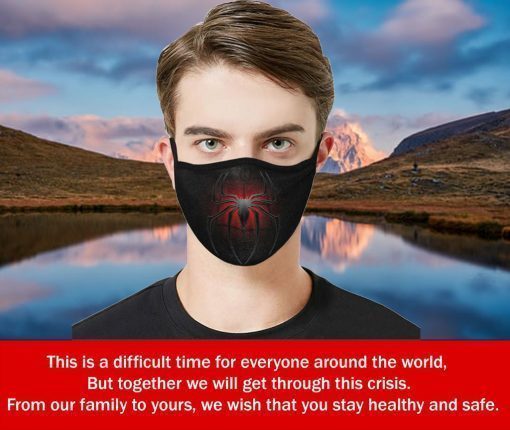 Spiderman Logo Cloth Face Mask – Filter Face Mask US