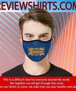 Logo Spokane Shock Cloth Face Masks